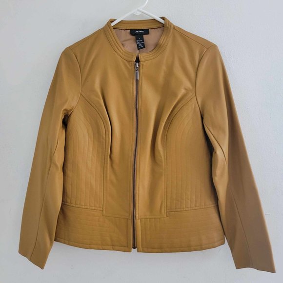 Faux Leather Jacket - Picture 1 of 7